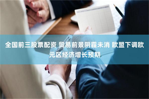 全国前三股票配资 贸易前景阴霾未消 欧盟下调欧元区经济增长预期